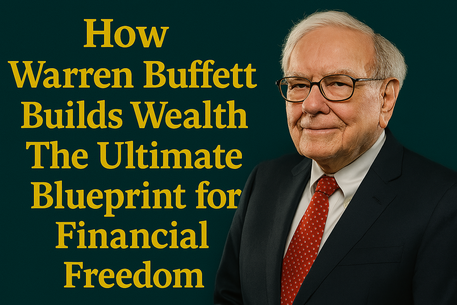How Warren Buffett Builds Wealth: The Ultimate Blueprint for Financial Freedom